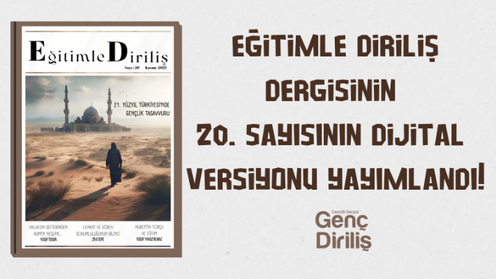 EĞİTİMLE DİRİLİŞ DERGİSİ 20. SAYISI 